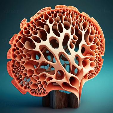 3D модель Пергалумна крассипора (STL)